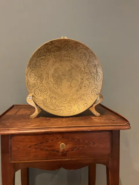 Old Chinese Copper Plate