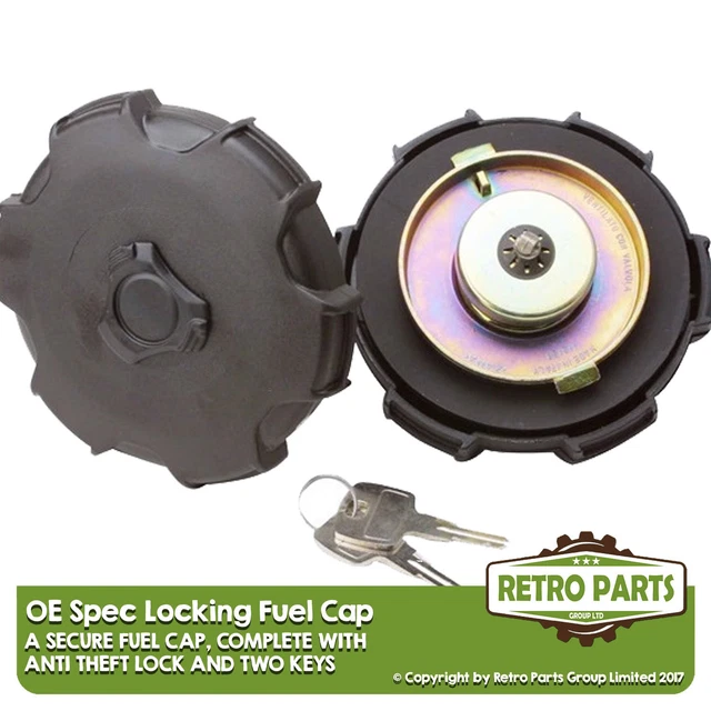 Bouchon Réservoir Carburant 80mm Avec 2 Clés - Pour MERCEDES ACTROS/ATEGO, MAN TGA/TGX/TGS - Camion