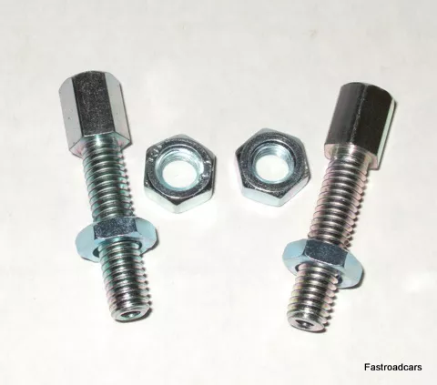 THROTTLE CABLE ADJUSTERS PAIR 40mm LENGTH