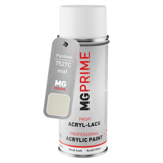 Vernice Acrilica Lucida MG PRIME Pantone 7527C Light Grey – 1,5 Litri Con Indurente Incluso