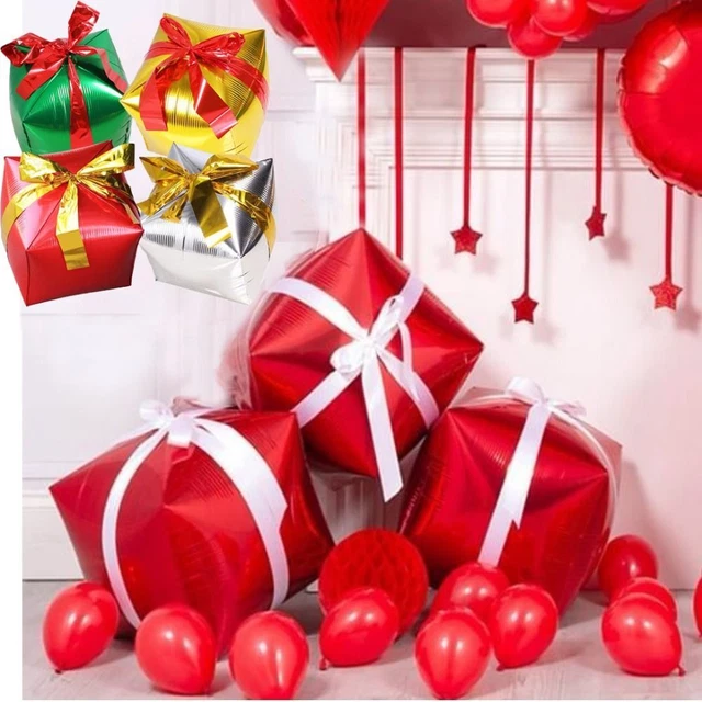 DECORATION INFLATABLE TOYS Helium Balloon Gift Box Aluminium Foil