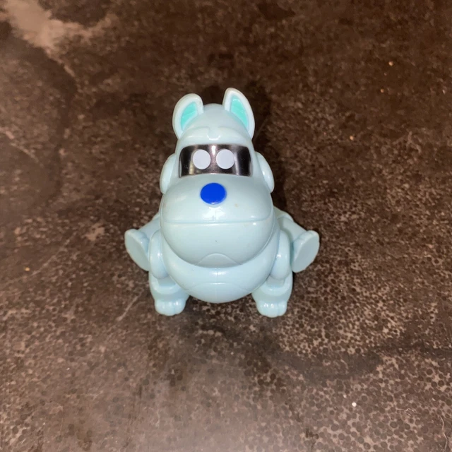 PVC JUST PLAY Disney 2" Tall Puppy Dog Pals Arf the Robot Dog Blue 2.