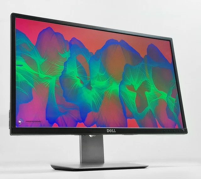 DELL 23" P2317H Black LCD IPS Full HD PC MONITOR SCRATCHED (2) HDMI DP VGA