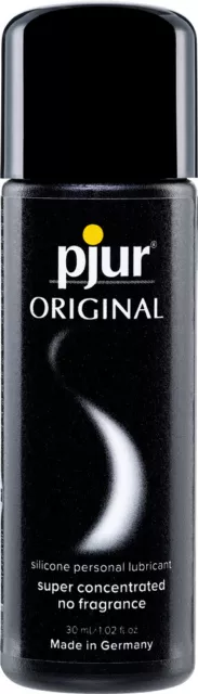 pjur Original Gleitmittel 30 ml, Gleitgel, Silikonbasierend, Bodyglide