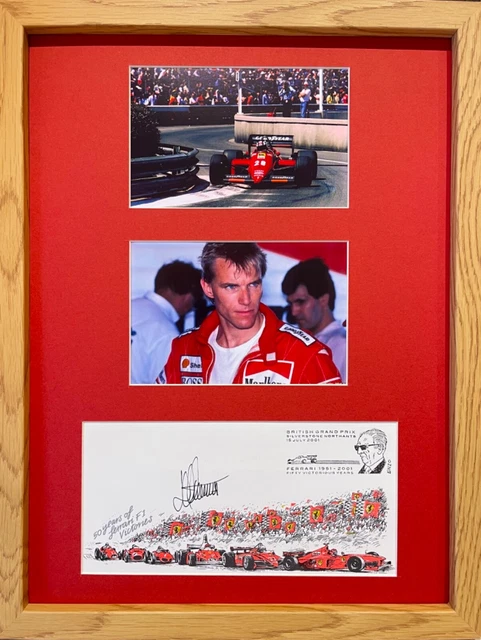 Photo Dédicacée Stefan Johansson – F1 Onyx Moneytron – Années 80 – Signée