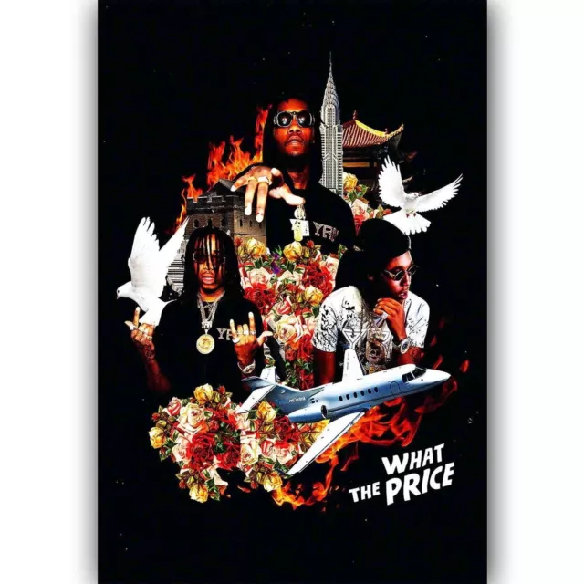 59959 Migos Pric Rap Hip Hop Music Group Ablum Wall Decor Print Poster