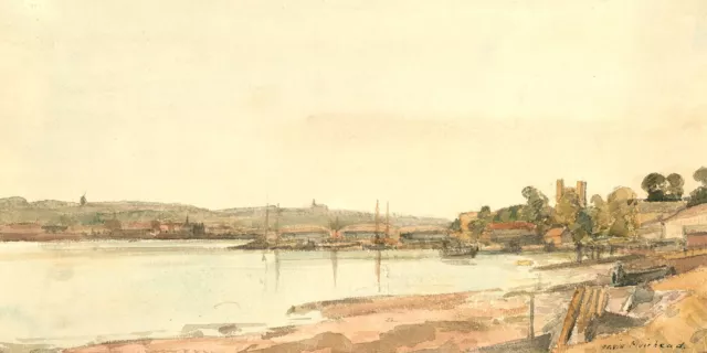 David Thomson Muirhead (1867-1930) - Early 20thC Watercolour, On The Estuary