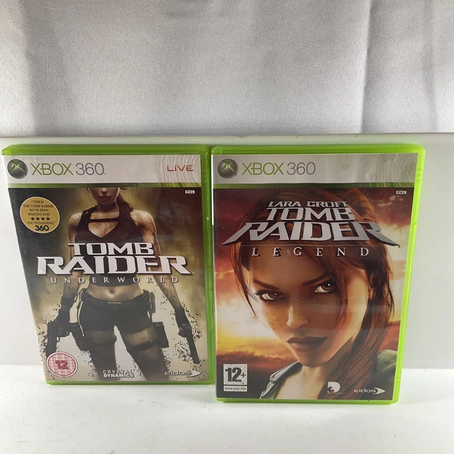 Jeu Tomb Raider Underworld Complet Pour Xbox 360 - Version Française, Bon état, Testé