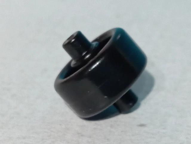 2 Roues Noires PLAYMOBIL Pour Bateau Pirate - Pièces Détachées Occasion, Compatibles Nombreux Sets (4241, 4276, 5390...), Origine Allemagne