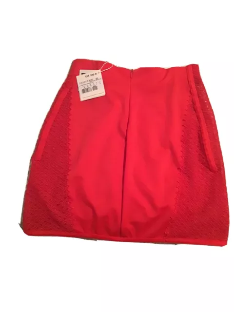 La Perla Red Greta Skirt