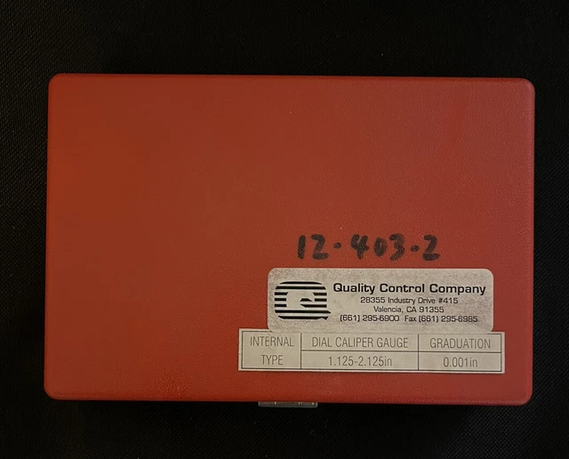 SPI -12-403-2 - Inside Dial Caliper Gage: 1-1/8 to 2-1/8″