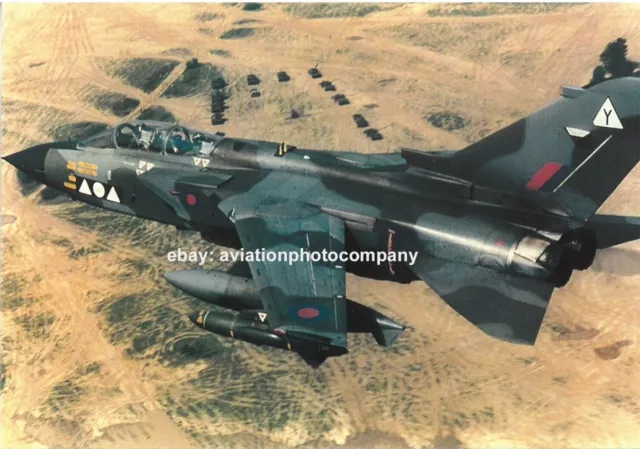 Raf 2 Escadron Panavia Tornado GR.1 Escadron Imprimés Carte Postale