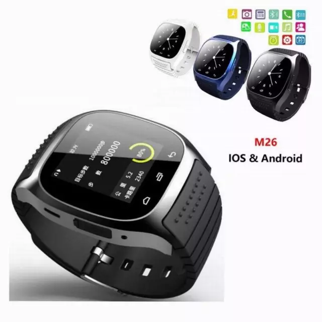 Mate Bluetooth Smart Watch Wrist Waterproof For Android HTC Samsung Huawei