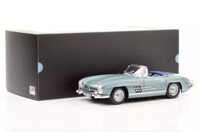 1:18 Mercedes-Benz 300 SL W 198 II Roadster 1957-1963 hellblau Norev Harttop ful