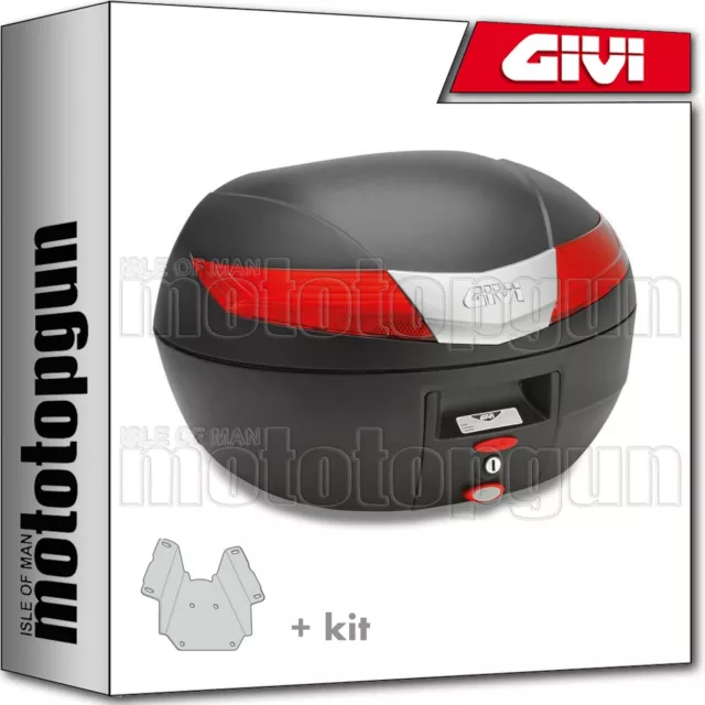 Givi Topcase V40N + Tra?Ger Piaggio Mp3 500 Sport 2018 18