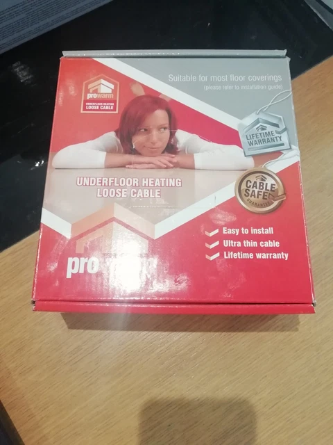 PROWARM 150W UNDERFLOOR Heating Cable - 125m £260 @ Wickes under half price  £100.00 - PicClick UK