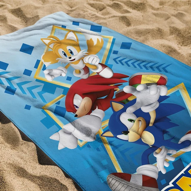 Serviette de Plage Sonic on Fire main image 0