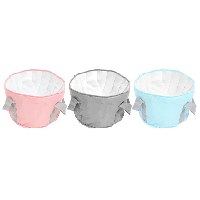 HSUYUN Secchio pieghevole per bambini, spiaggia, 2 pezzi, 3 l, (B2o