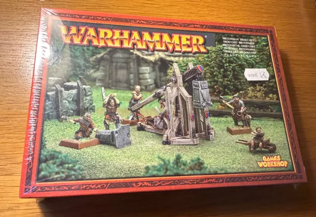 Warhammer Bretonen Bretonia Trebuchet 6.Ed. Zinn Oldhammer The Old World