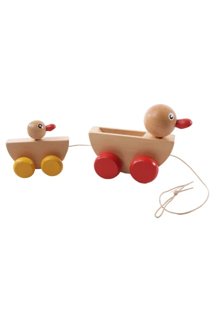 EICHHORN Nachziehspielzeug Enten