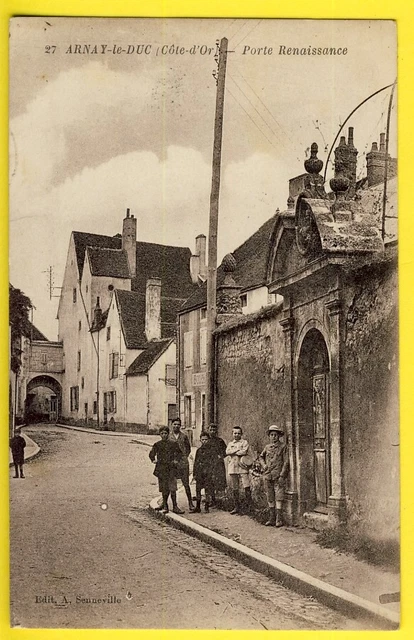 Carte Postale Ancienne – Charbonniers En Forêt, Côte D'Or (21), France, Années 1900