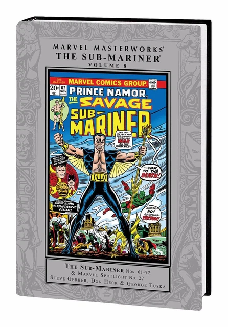 SUB MARINER Namor MMW vol 8 HC Hardcover New NM factwrap Masterworks marvel