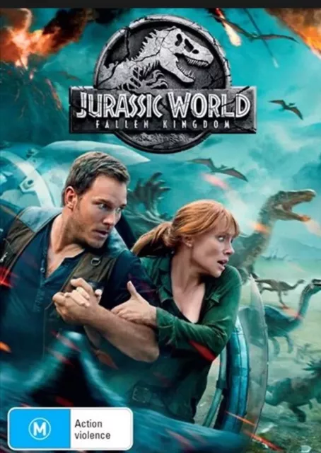 Jurassic World: Fallen Kingdom - Chris Pratt - BRAND NEW + SEALED FREE POSTAGE📪