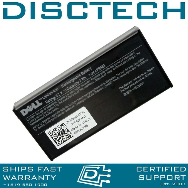 Dell U8735 NU209 XJ547 7-Whr Battery for Dell Perc 5i 5/i 6i 6/i