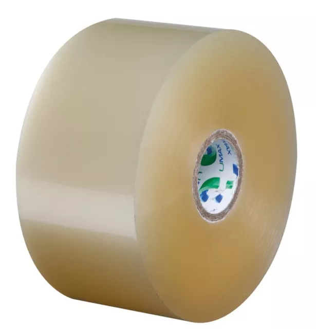 Buff Brown or Clear Low Noise Packaging Parcel Packing Tape 48mm x 150m X-Strong