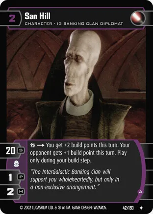 San Hill (A) - Attack of the Clones - Star Wars TCG