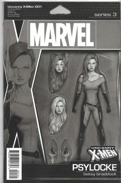 Uncanny X-Men #1 Christopher Action Figure Party Var Marvel Comic Book
