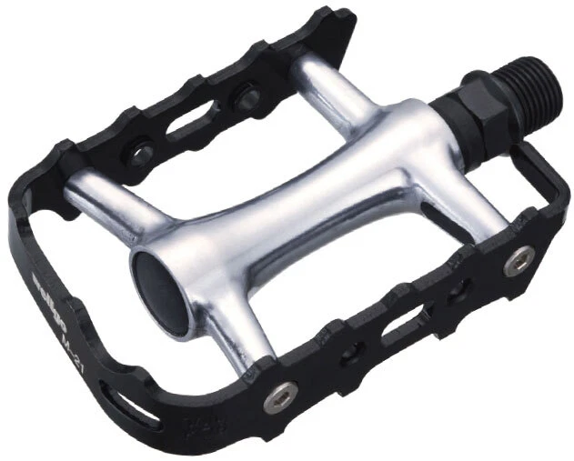 Pédales De Vélo KOOTU 9/16" - Plateforme Double Face (Plateforme/SPD) - Alliage Aluminium, Broches Antidérapantes - Pour VTT, BMX, Vélo De Route