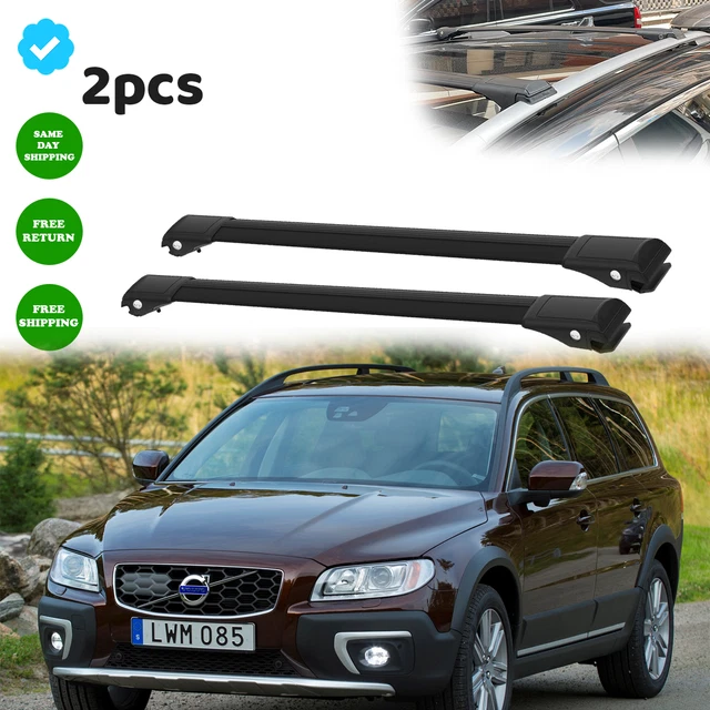 Barres De Toit Transversales Pour VOLVO XC90 (2015 Et +) - Marque TURTLE - Garantie 2 Ans