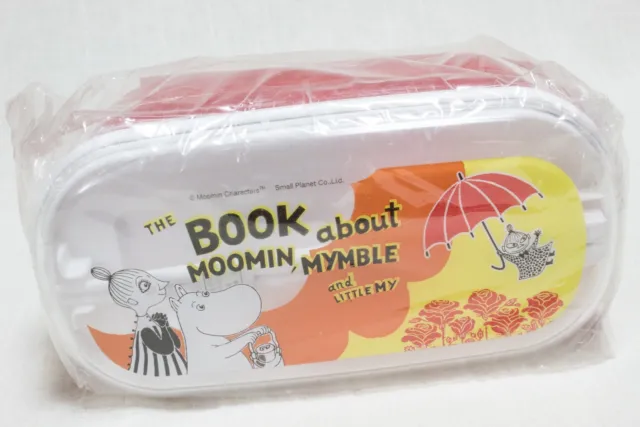 Moomin Two segments Lunch Box Bento Little My Small Planet JAPAN ANIME