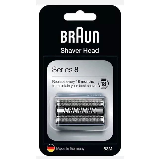 Braun Shaver Replacement Part 83M - Compatible With Series 8 Shavers Gentle AU