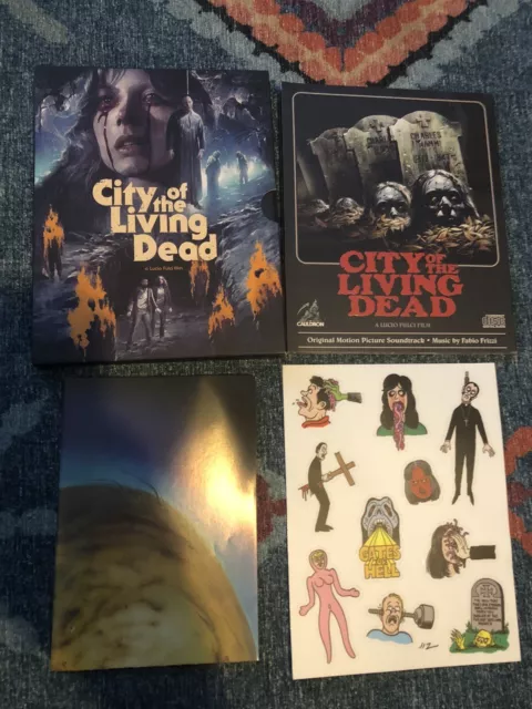 CITY OF THE Living Dead 4K Blu-ray Set With Soundtrack CD, Stickers And  Poster $123.68 - PicClick
