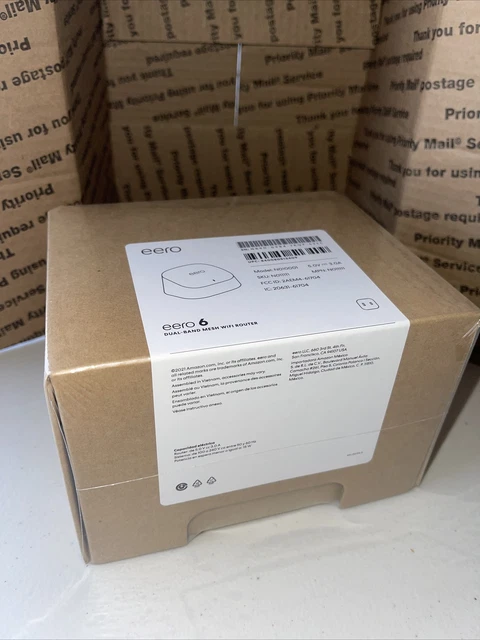 eero 6 - Dual-Band Mesh Wi-Fi Router - Model # N010001 - NEW IN BOX