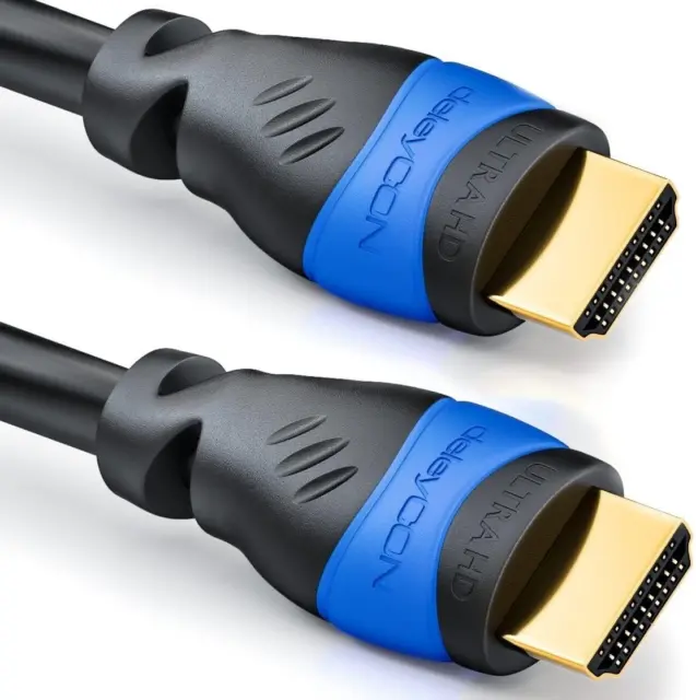 5M Câble HDMI 2.0A/B - Haute Vitesse Avec Ethernet - UHD 2160P 4K@60Hz 4:4:4 HDR