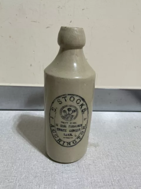 Antique Ginger Beer Bottle Stoneware