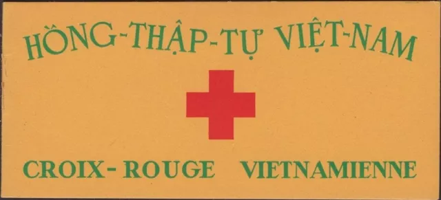 VIETNAM, 1952. Semi-Postal Red Cross Booklet B1,  Mint