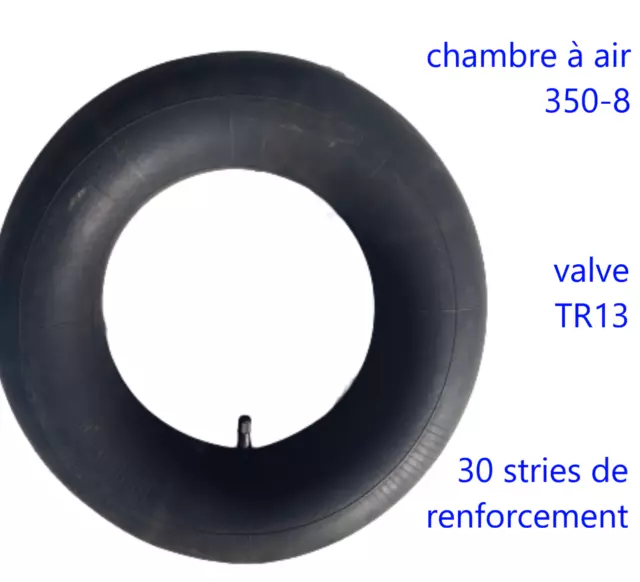 Chambre à air standard pour petit pneu grandeur size 3.50-8