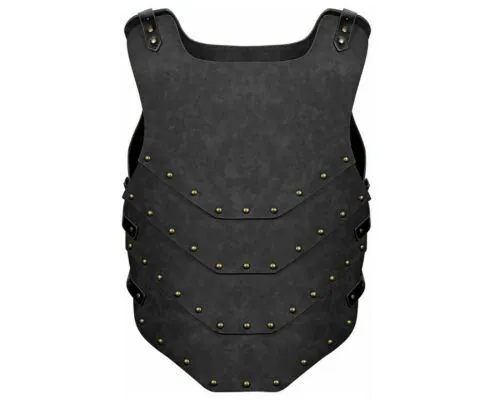 Viking Body armor Leather Breastplate Medieval Leather Armor Cosplay Costume