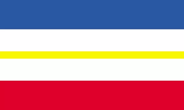 NEW 3ftx5ft MECKLENBURG WESTERN POMERANIA FLAG better quality USA seller