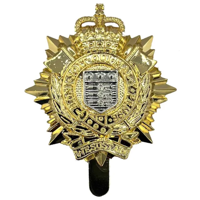 Royal Logistic Corps (RLC) Beret Cap Badge  British Military - Brass Base Metal