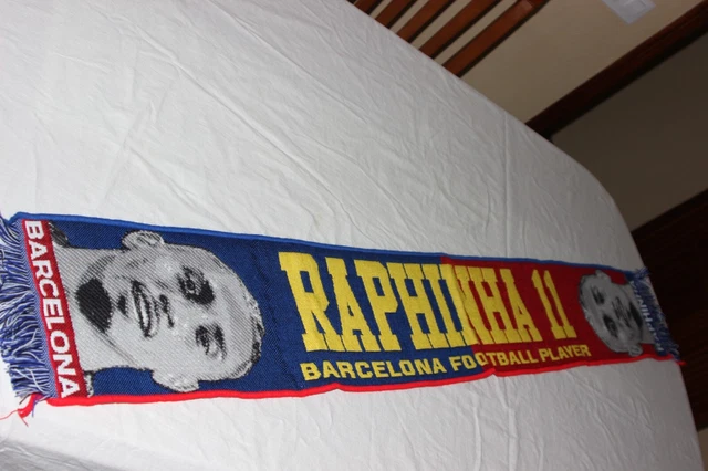 Écharpe FC Barcelonà  – Édition Joueurs 2024/25 – RAPHINHA (11) – Neuf