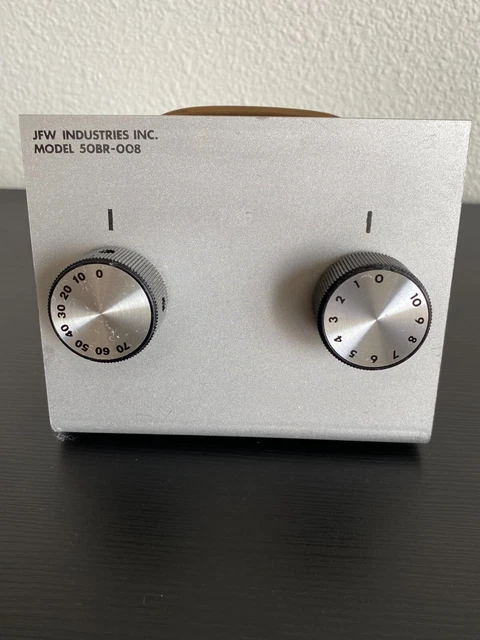 JFW Industries Inc, precise Variable attenuator 50BR-008 DC-2200 MHz N connector
