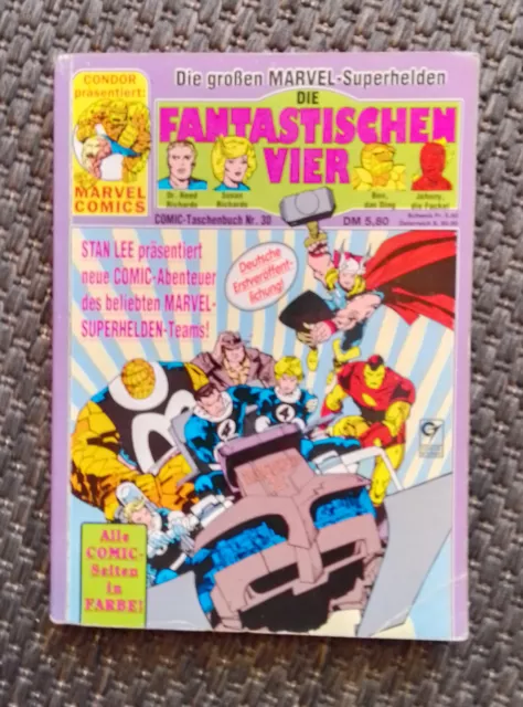 Die Fantastischen Vier  Comic Marvel/Condor Taschenbuch Nr. 30