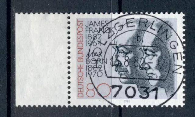 BRD 1982  Mich Nr 1147   Ortsstempel  Rand links   tadellos wie gescant