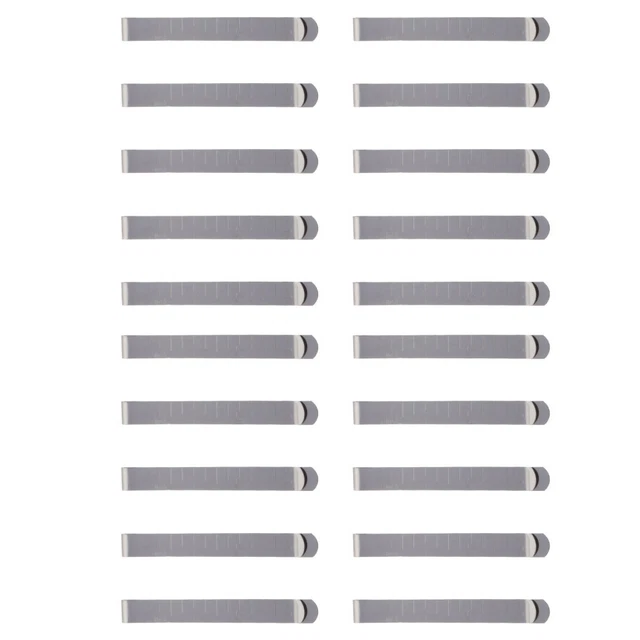 20Pcs Clips Pants Binding Clips Sewing Clips Ruler Hemming Clips Ruler