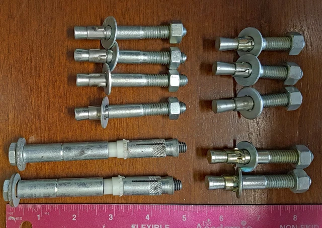 NOS Concrete Anchors 11 Pcs